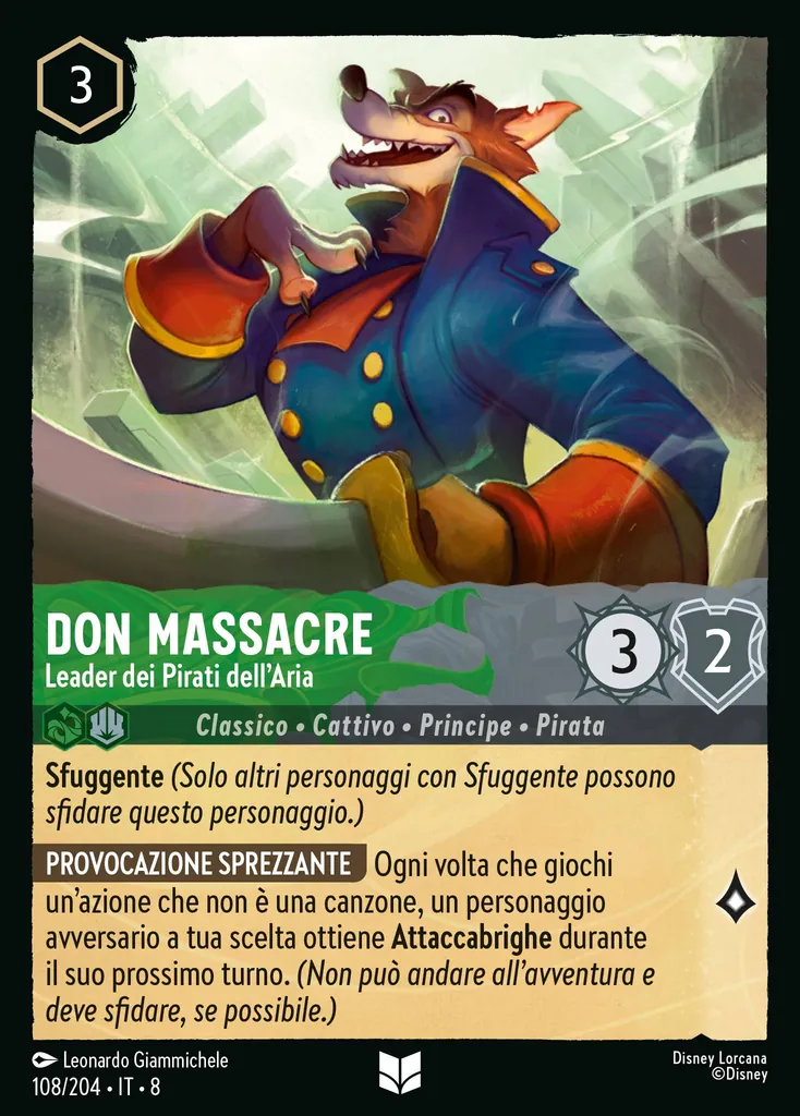 Don Massacre - Leader dei Pirati dell'Aria