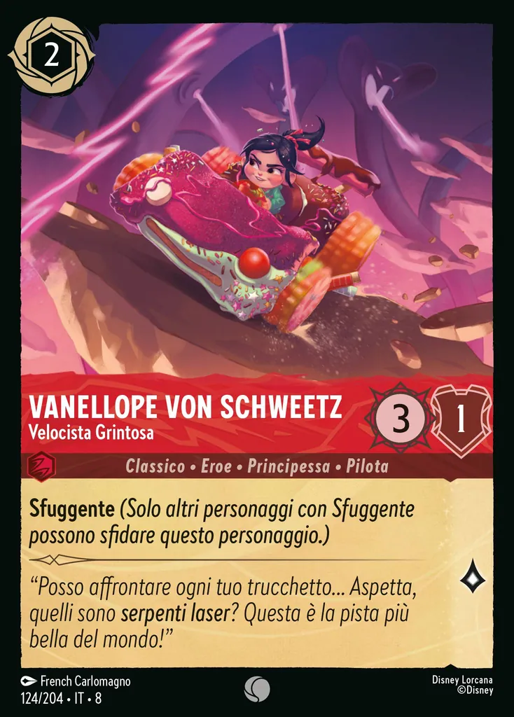 Vanellope von Schweetz - Velocista Grintosa