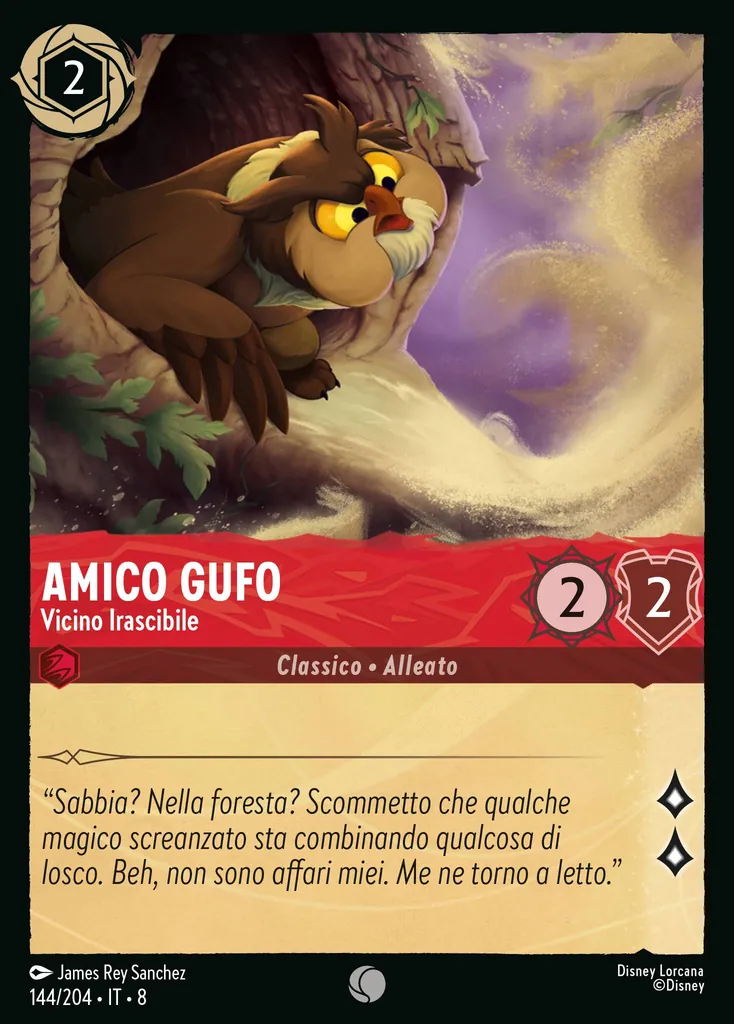 Amico Gufo - Vicino Irascibile