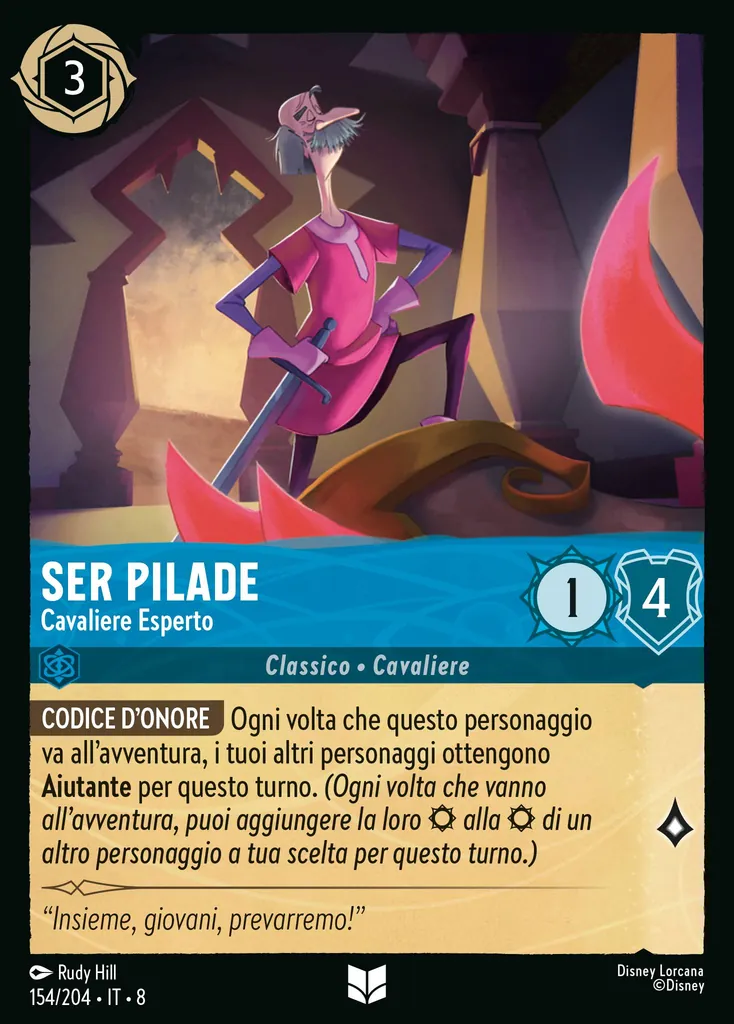 Ser Pilade - Cavaliere Esperto