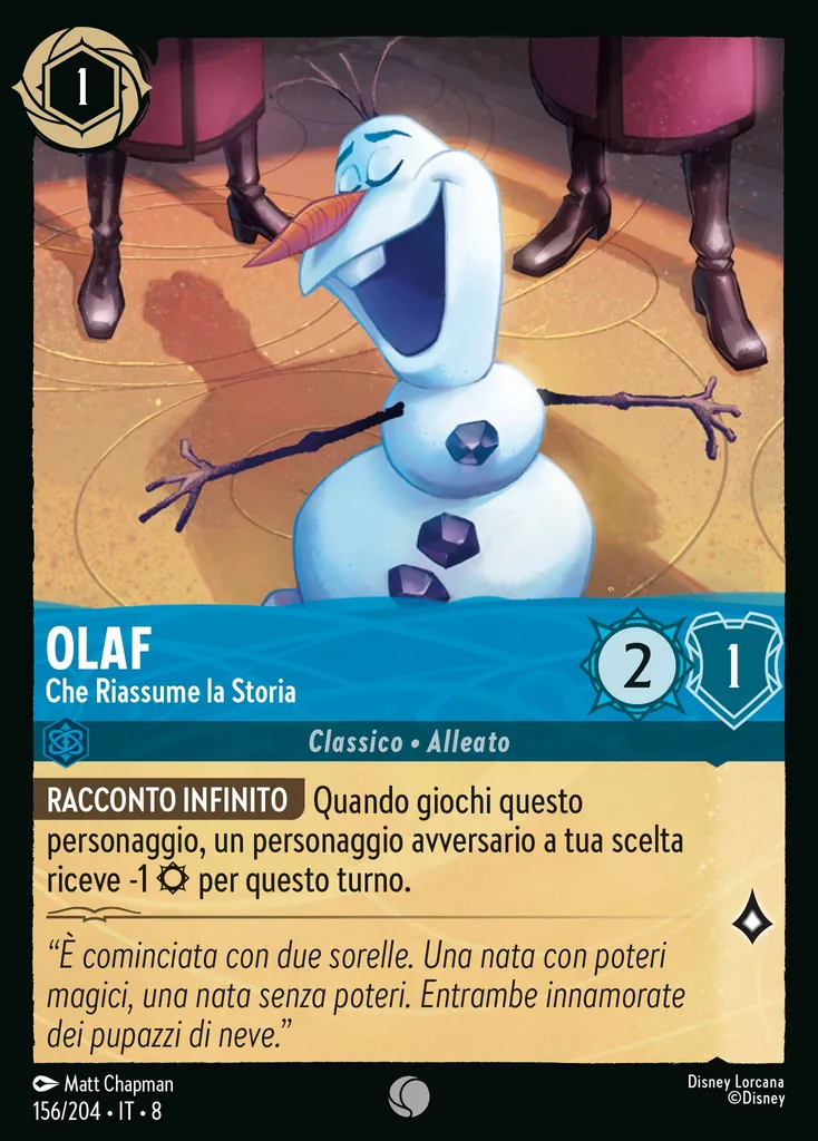 Olaf - Che Riassume la Storia