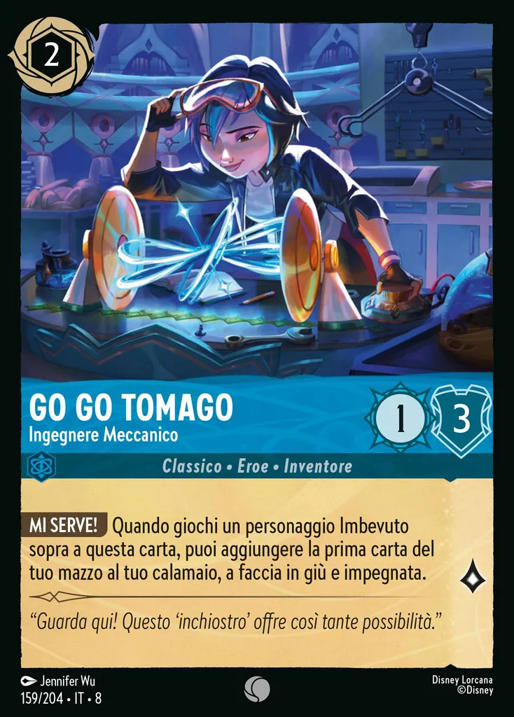Go Go Tomago - Ingegnere Meccanico