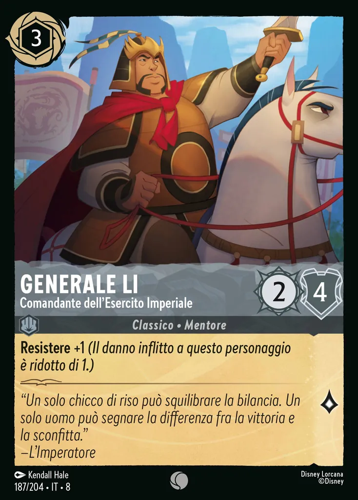 Generale Li - Comandante dell'Esercito Imperiale
