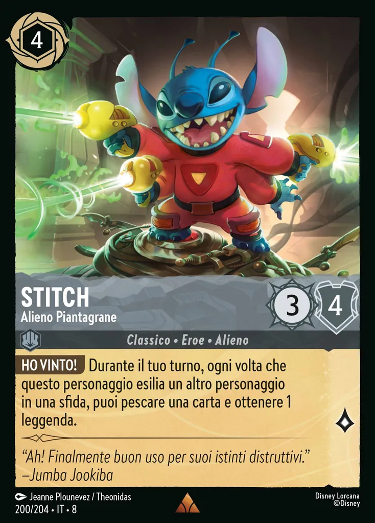 Stitch - Alieno Piantagrane