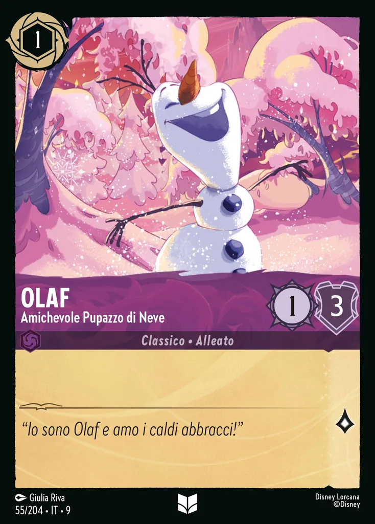 Olaf - Amichevole Pupazzo di Neve