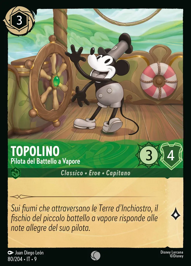 Mickey Mouse - Steamboat Pilot