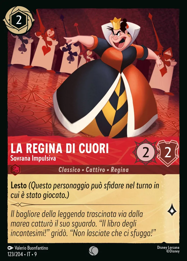 Queen of Hearts - Impulsive Ruler
