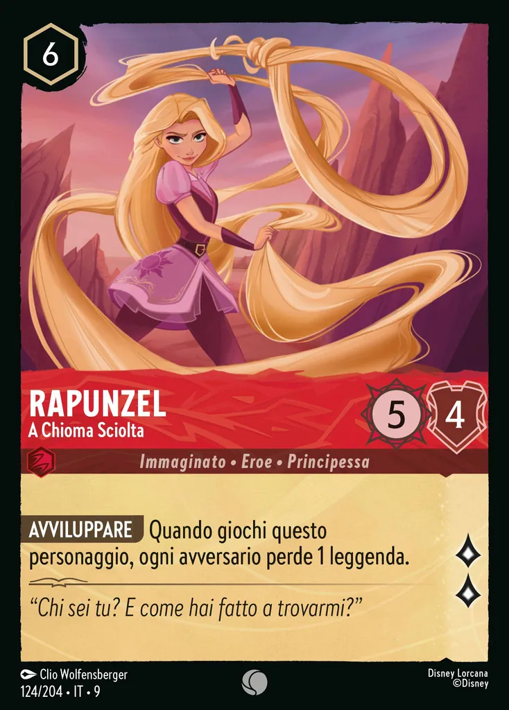 Rapunzel - Letting Down Her Hair