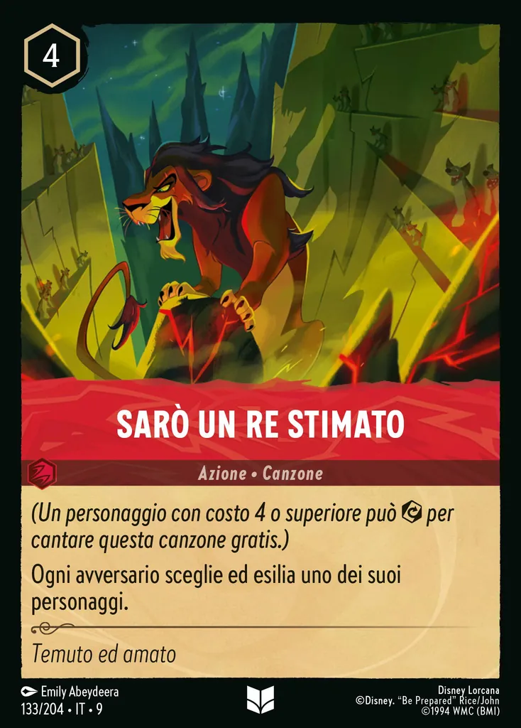 Sarò un Re Stimato