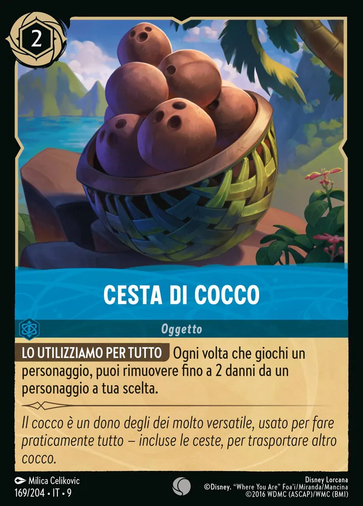 Coconut Basket