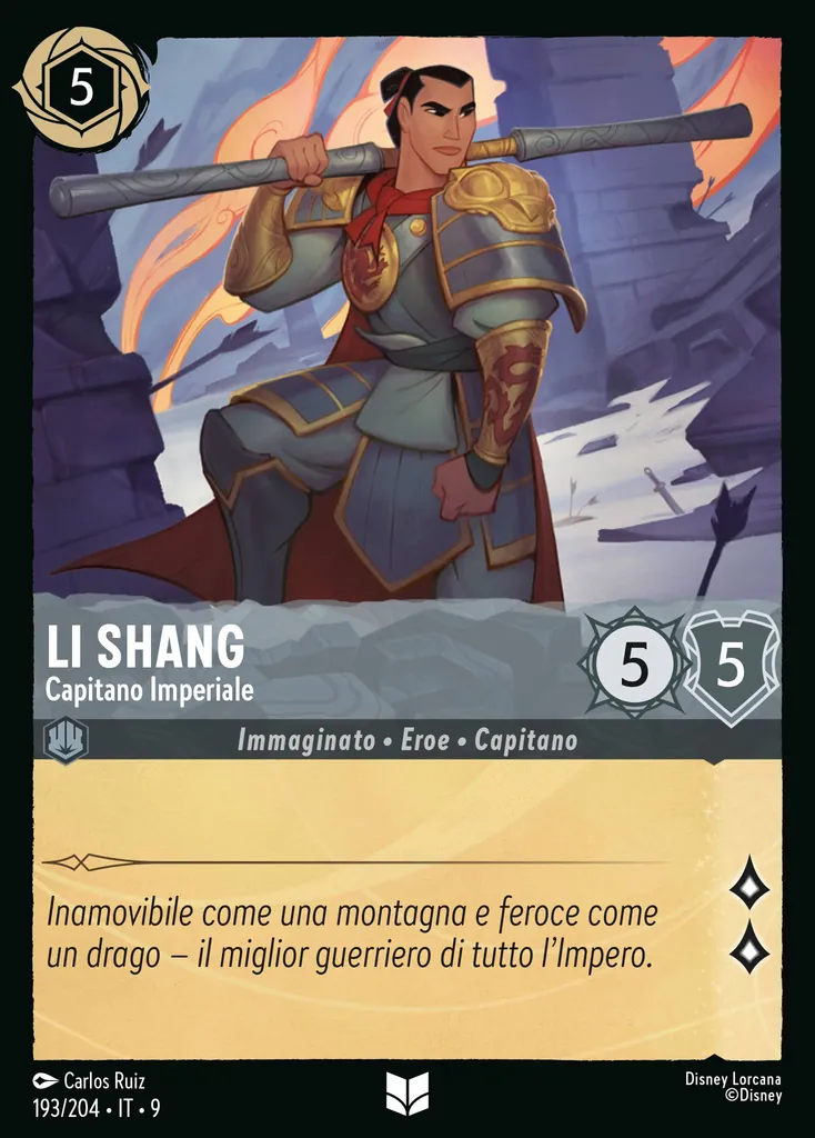 Li Shang - Capitano Imperiale