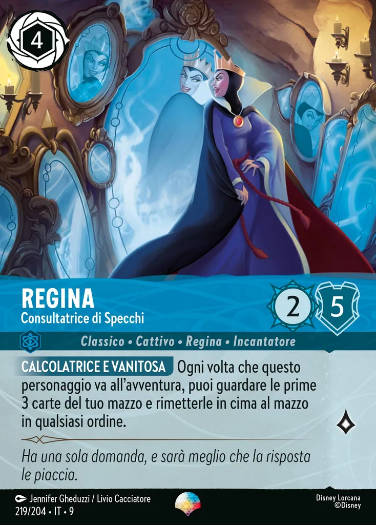 Regina - Consultatrice di Specchi