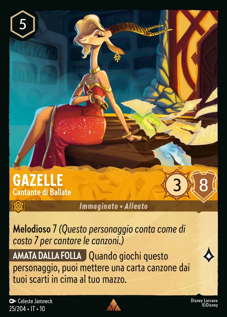 Gazelle - Cantante di Ballate