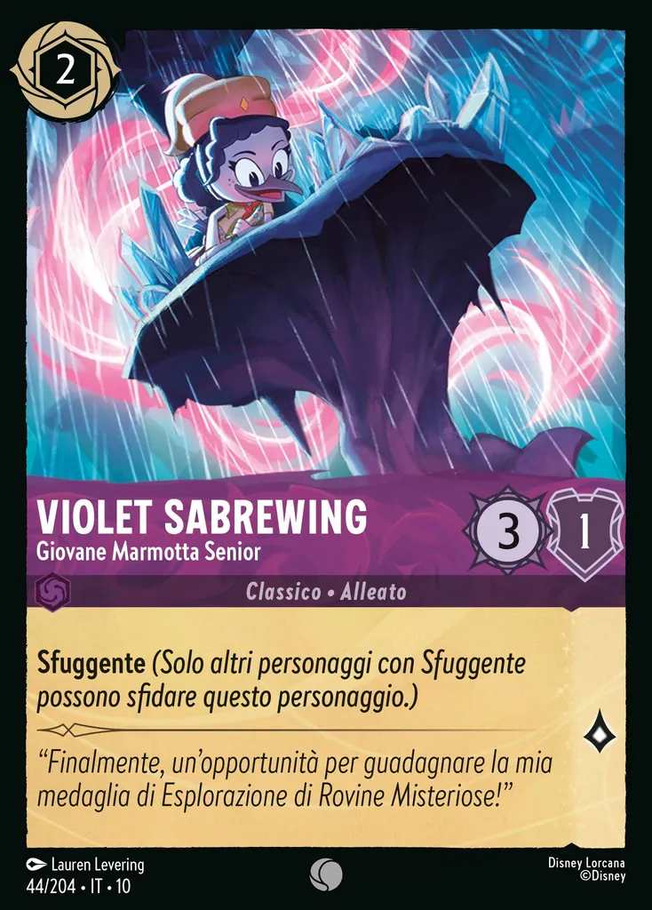 Violet Sabrewing - Giovane Marmotta Senior