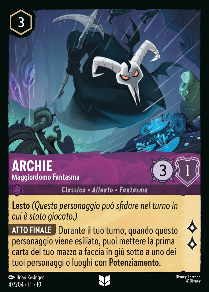 Archie - Maggiordomo Fantasma