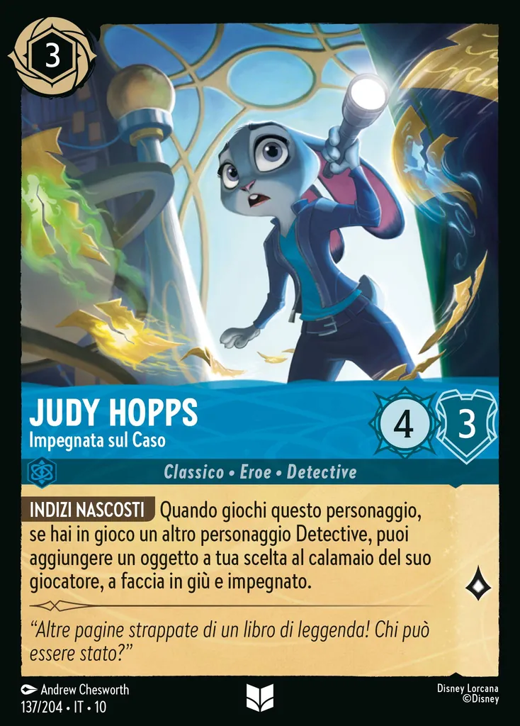Judy Hopps - Impegnata sul Caso