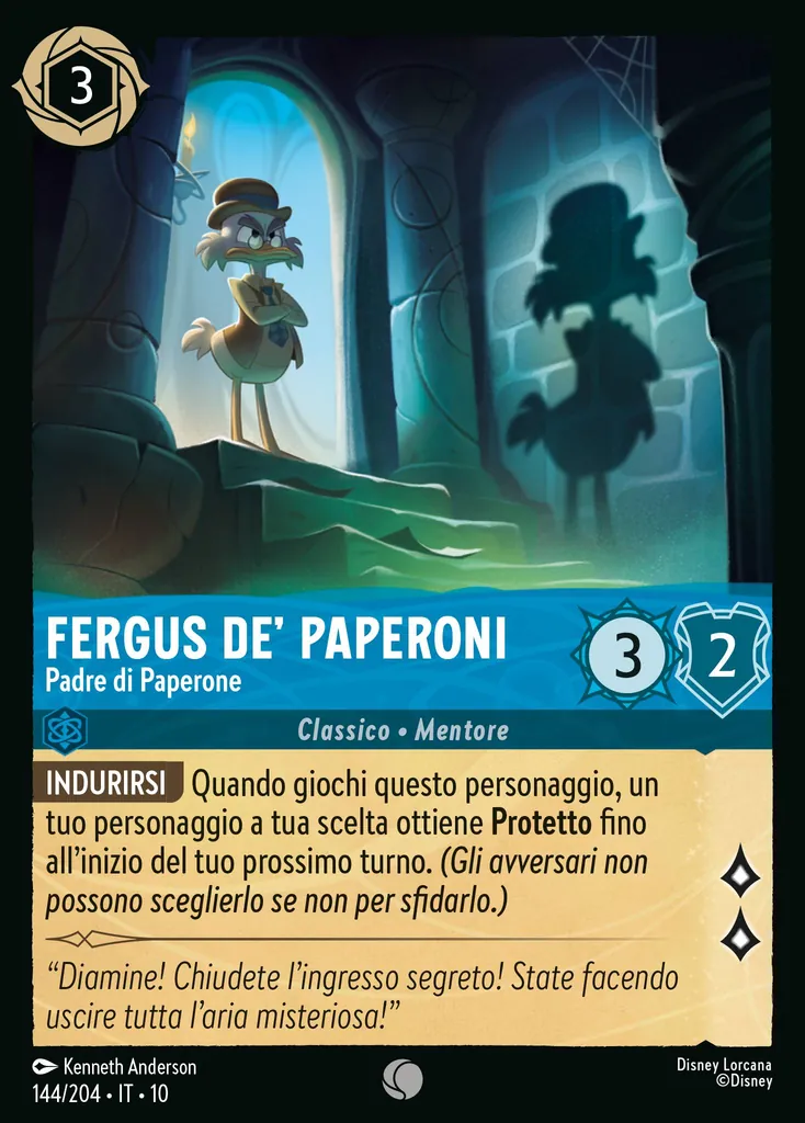 Fergus de' Paperoni - Padre di Paperone