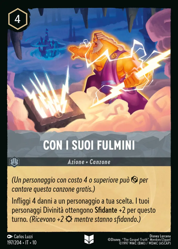 Con i suoi Fulmini