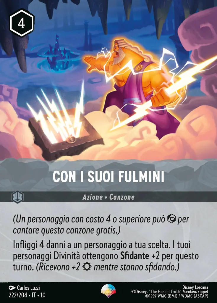 Con i suoi Fulmini