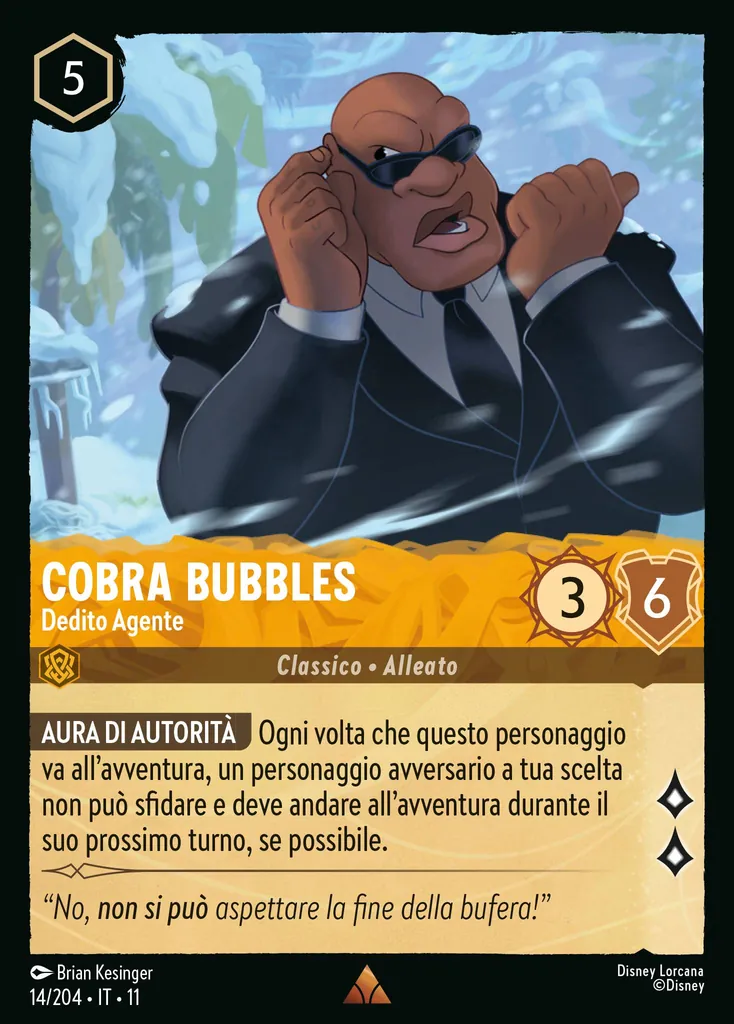 Cobra Bubbles - Dedito Agente