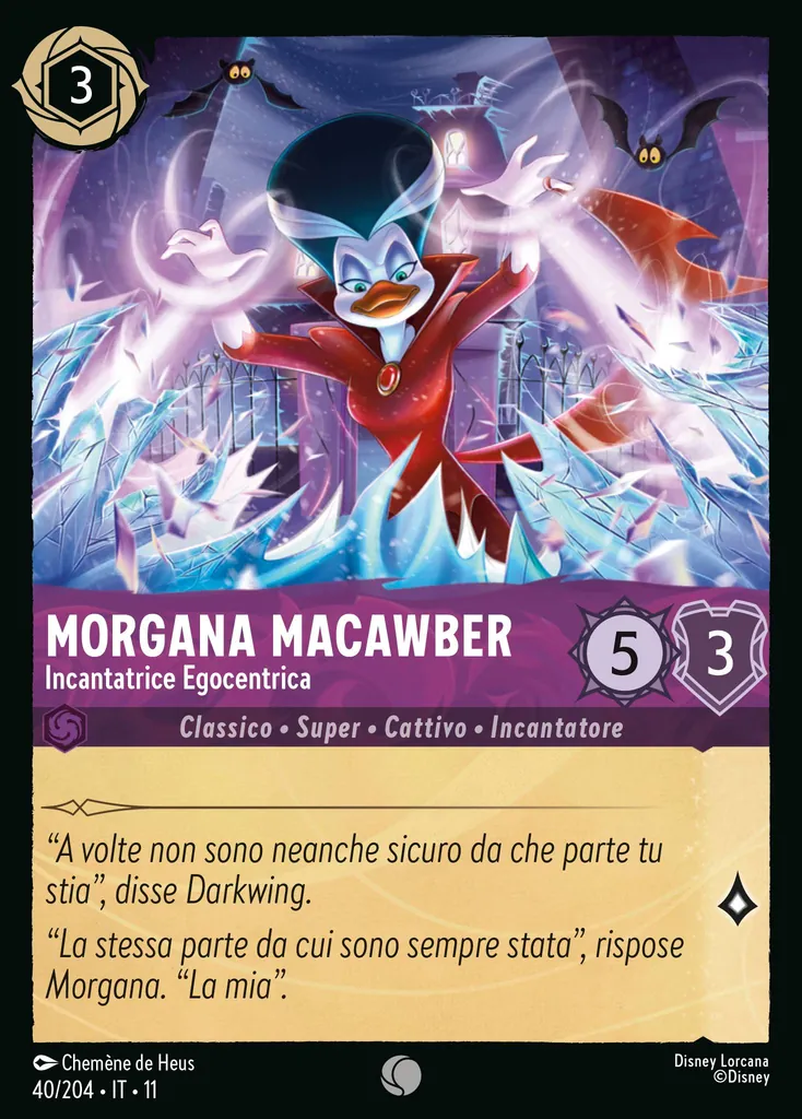 Morgana Macawber - Incantatrice Egocentrica