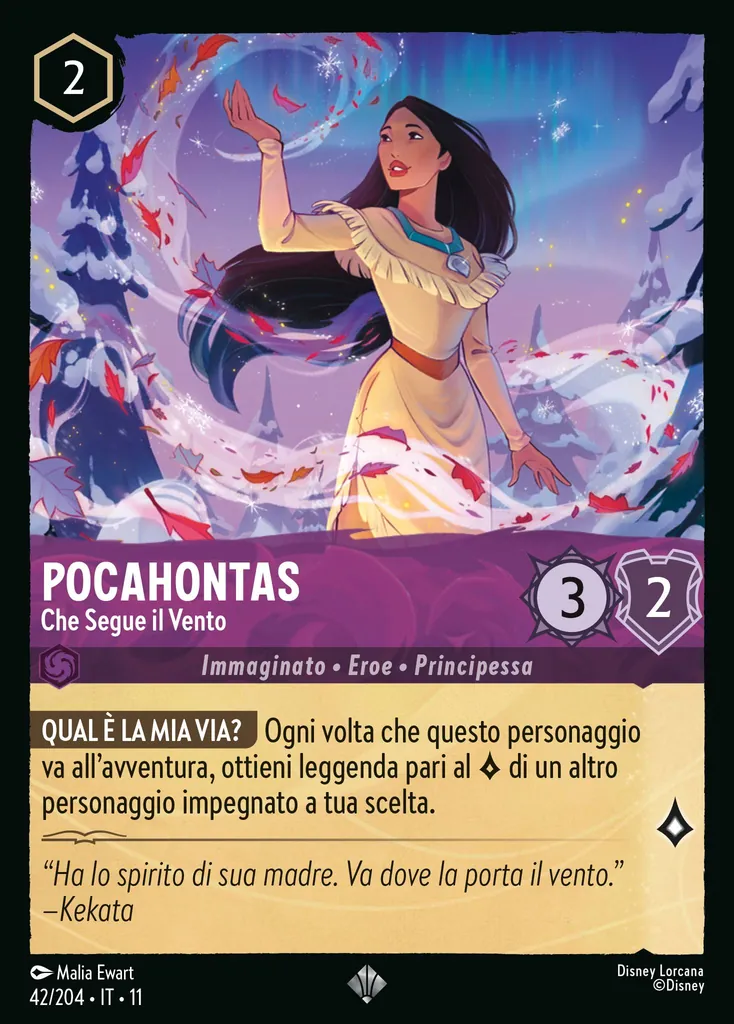 Pocahontas - Che Segue il Vento