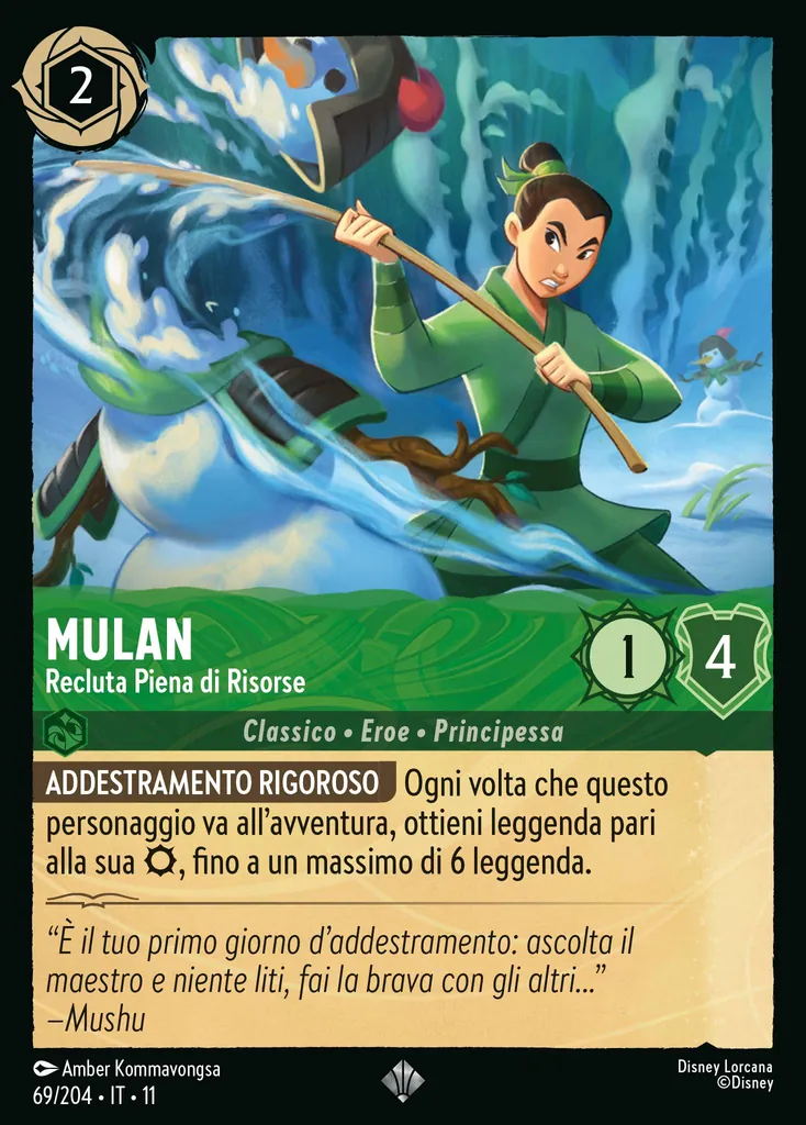 Mulan - Recluta Piena di Risorse