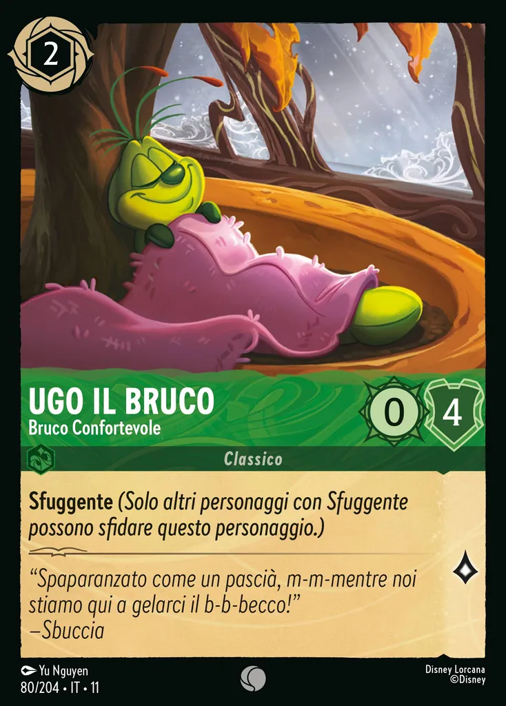 Ugo il Bruco - Bruco Confortevole