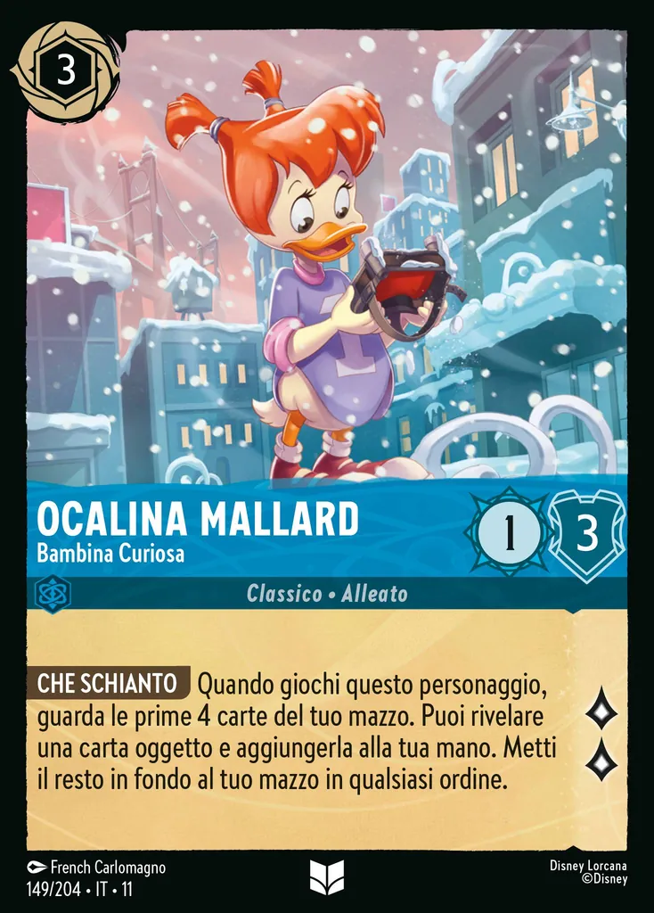 Ocalina Mallard - Bambina Curiosa