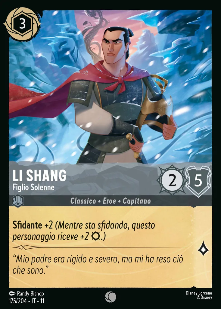 Li Shang - Figlio Solenne