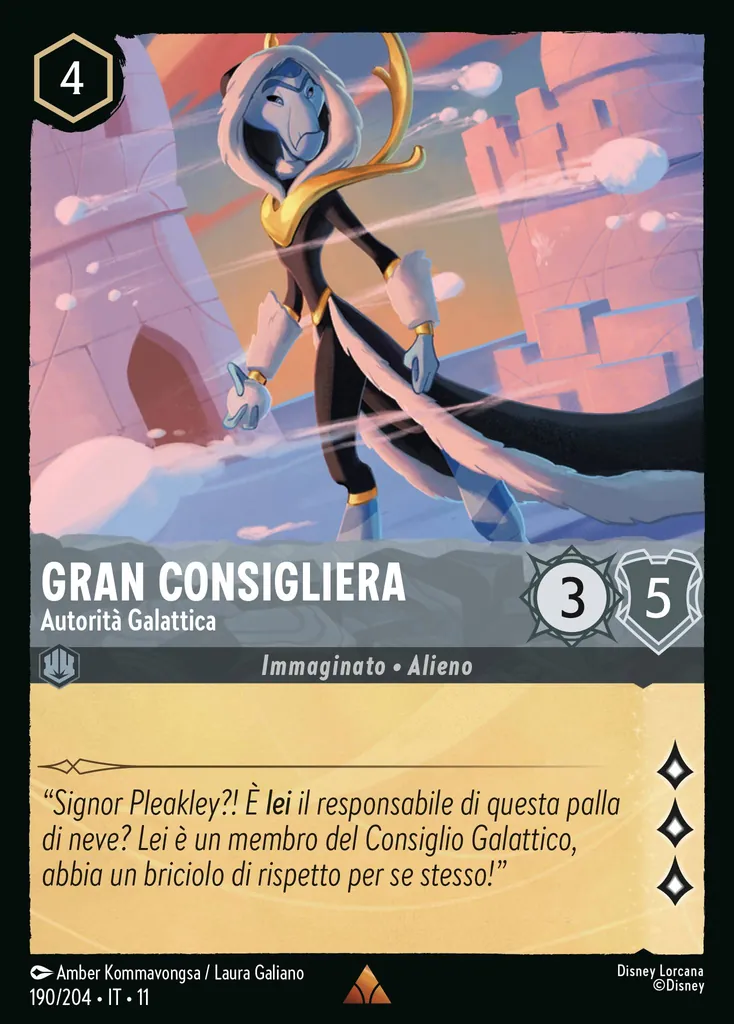 Gran Consigliera - AutoritĂ Galattica