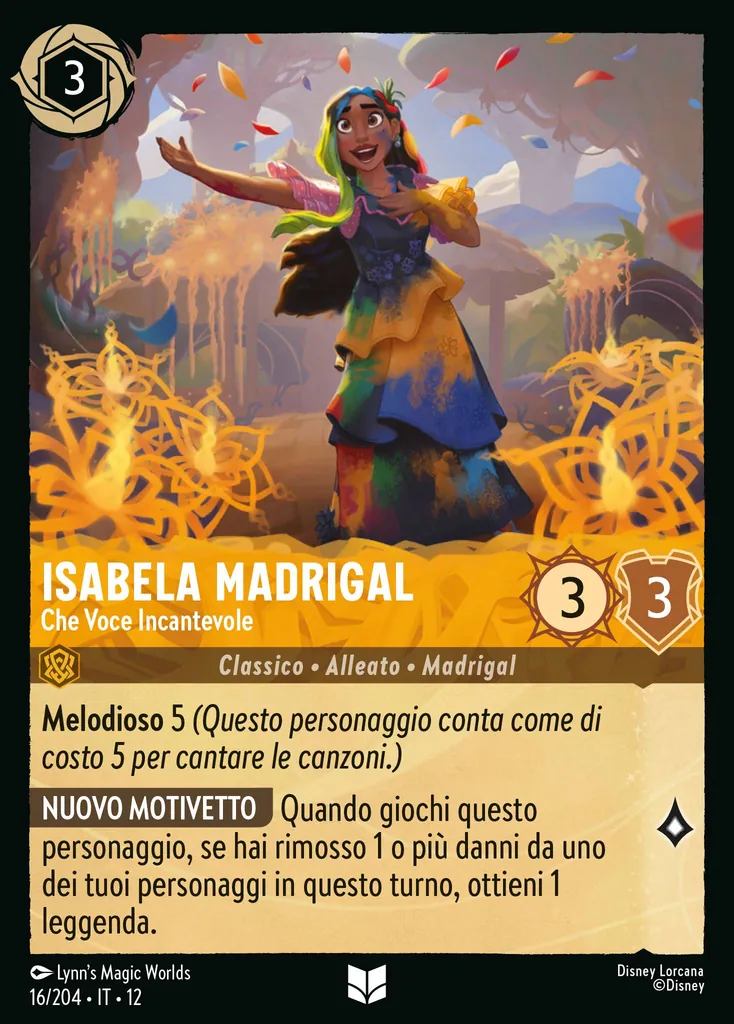 Isabela Madrigal - Che Voce Incantevole