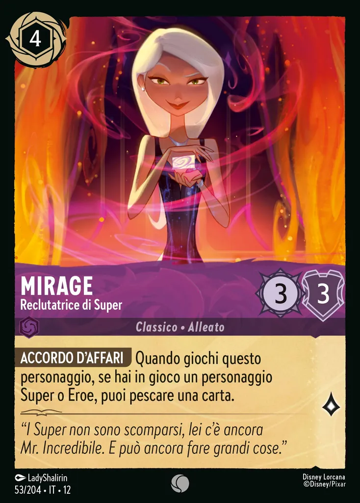 Mirage - Reclutatrice di Super