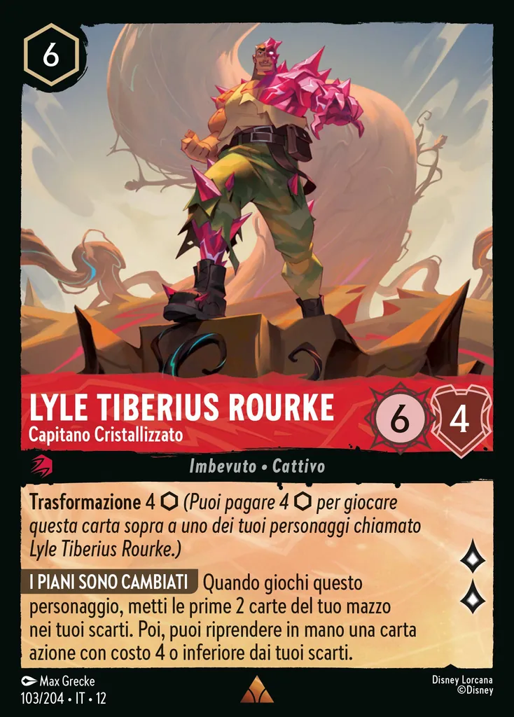 Lyle Tiberius Rourke - Capitano Cristallizzato