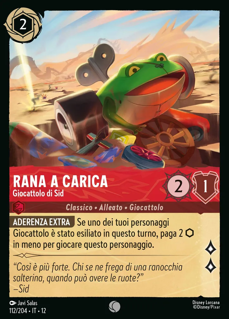 Rana a Carica - Giocattolo di Sid