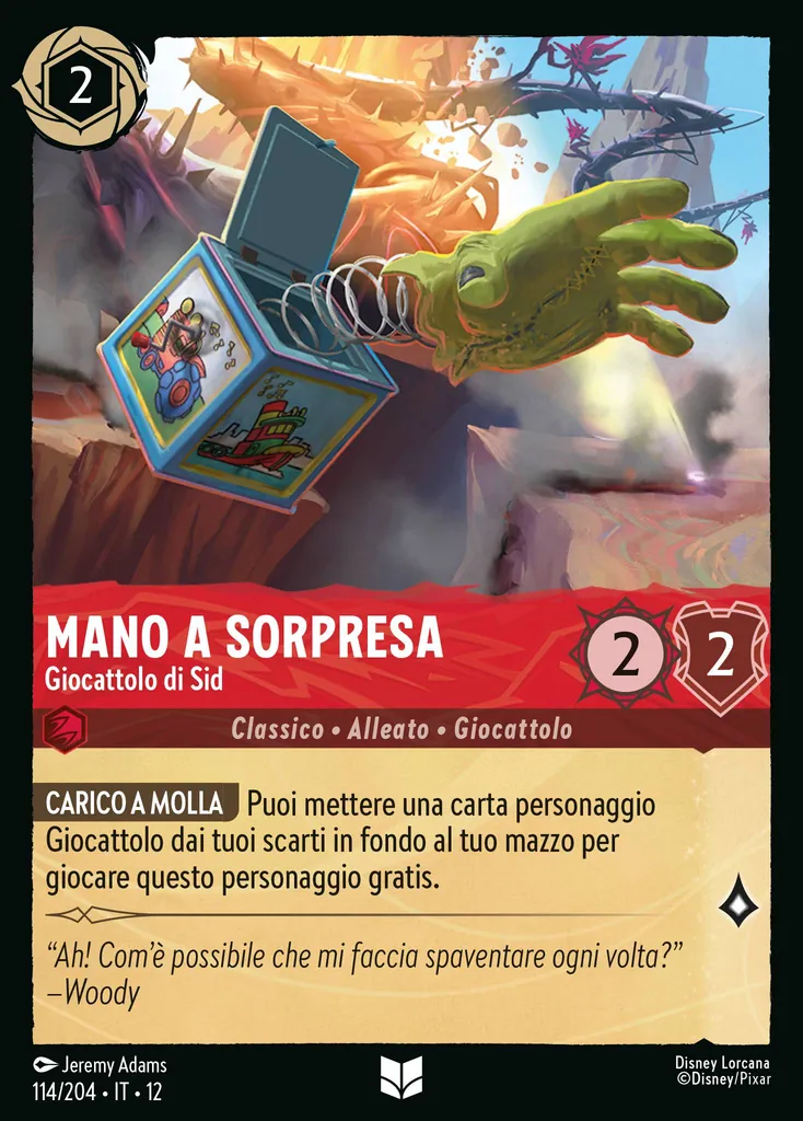 Mano a Sorpresa - Giocattolo di Sid