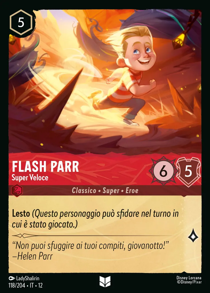 Flash Parr - Super Veloce