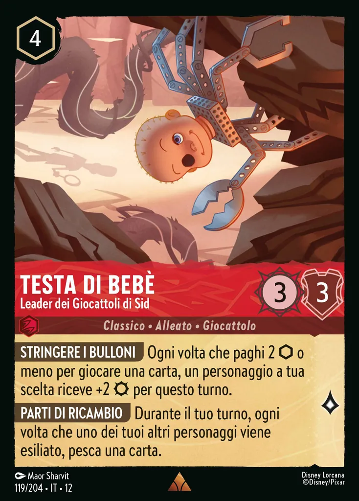 Testa di Bebè - Leader dei Giocattoli di Sid