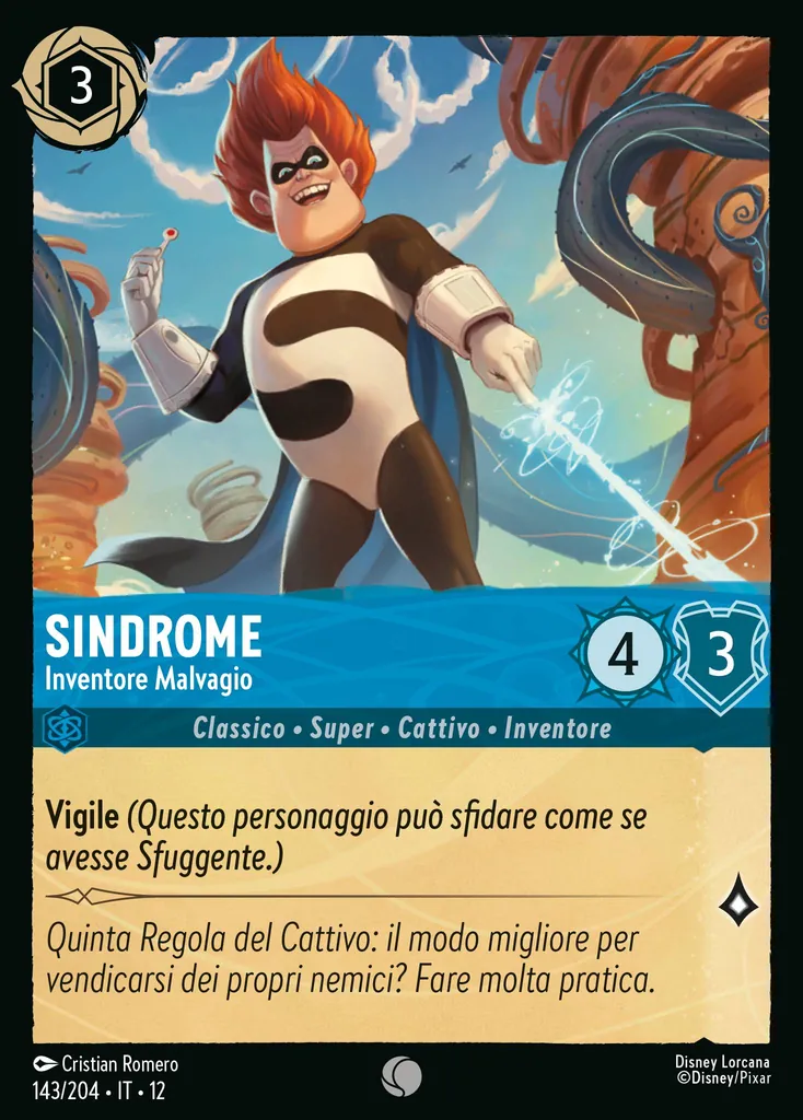 Sindrome - Inventore Malvagio