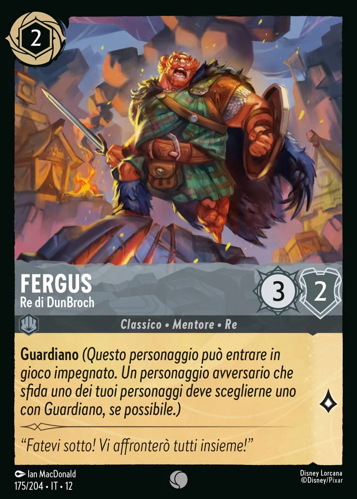 Fergus - Re di DunBroch