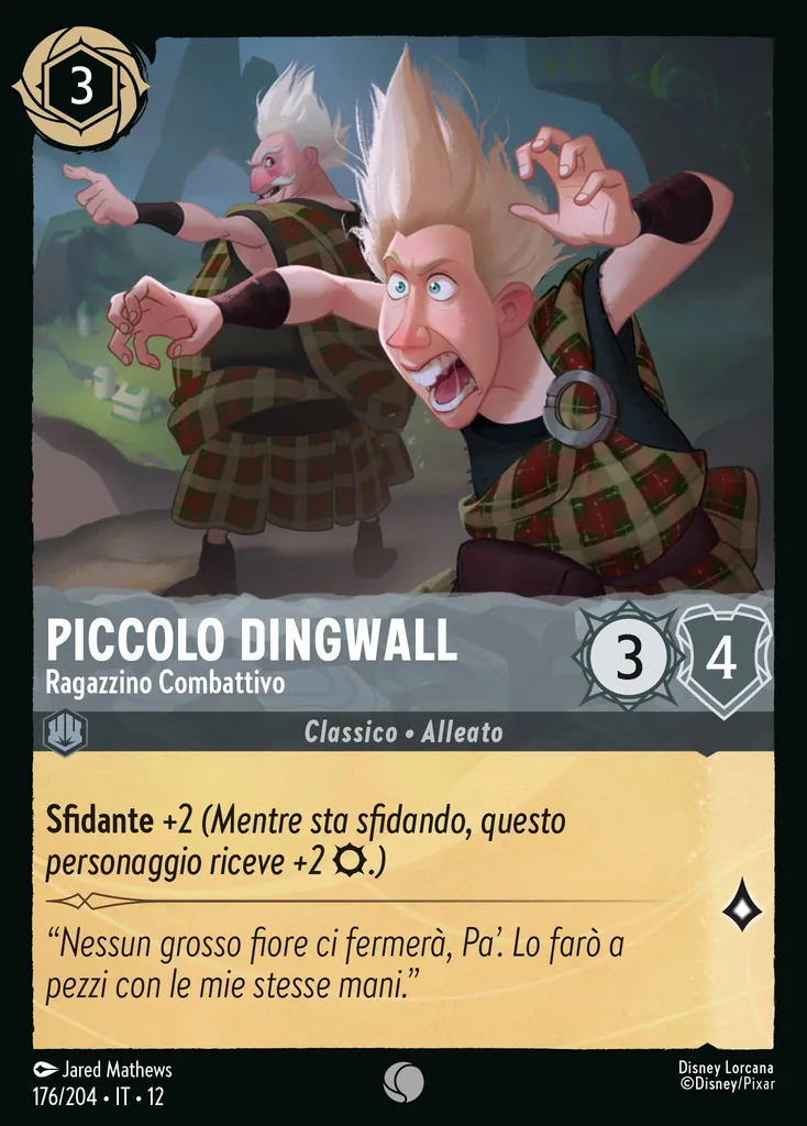 Piccolo Dingwall - Ragazzino Combattivo