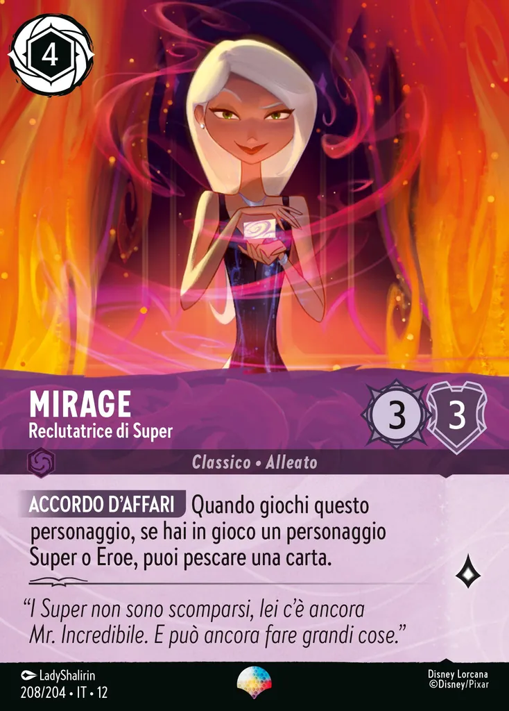 Mirage - Reclutatrice di Super