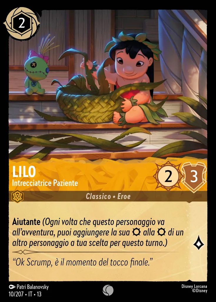 Lilo - Intrecciatrice Paziente