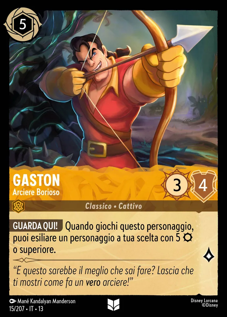 Gaston - Arciere Borioso