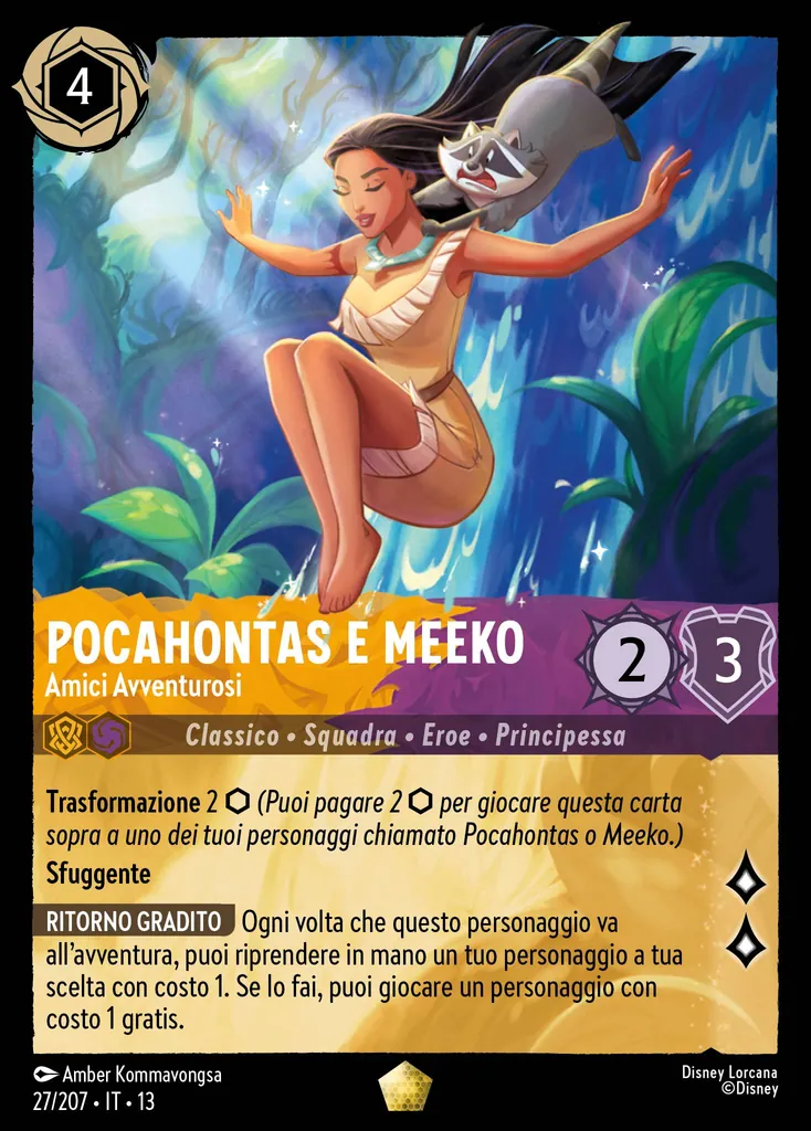 Pocahontas e Meeko - Amici Avventurosi