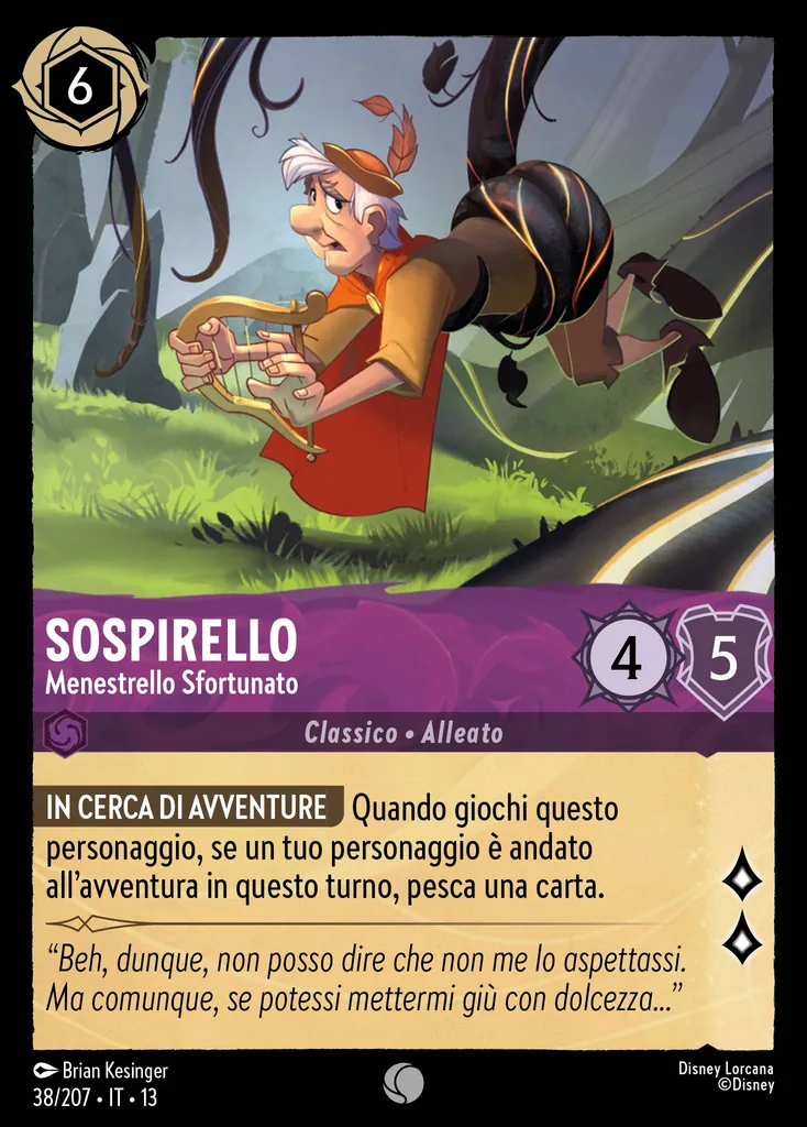 Sospirello - Menestrello Sfortunato