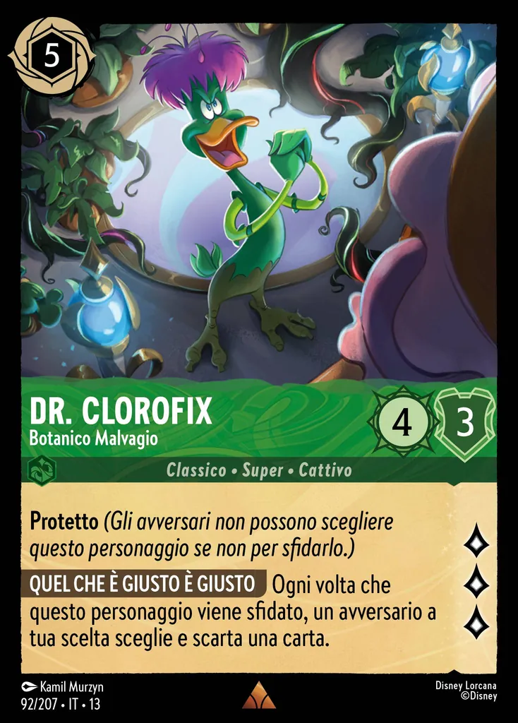 Dr. Clorofix - Botanico Malvagio