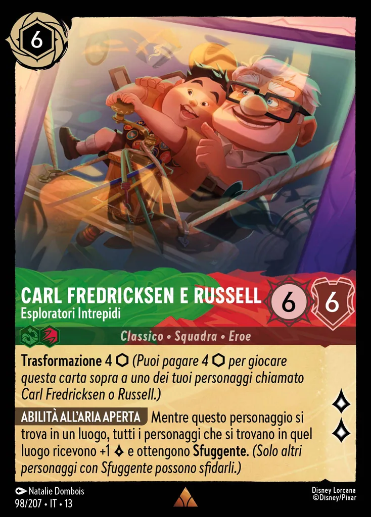 Carl Fredricksen e Russell - Esploratori Intrepidi