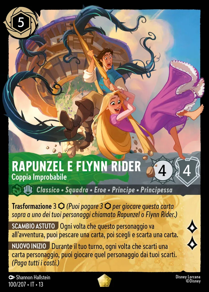 Rapunzel e Flynn Rider - Coppia Improbabile