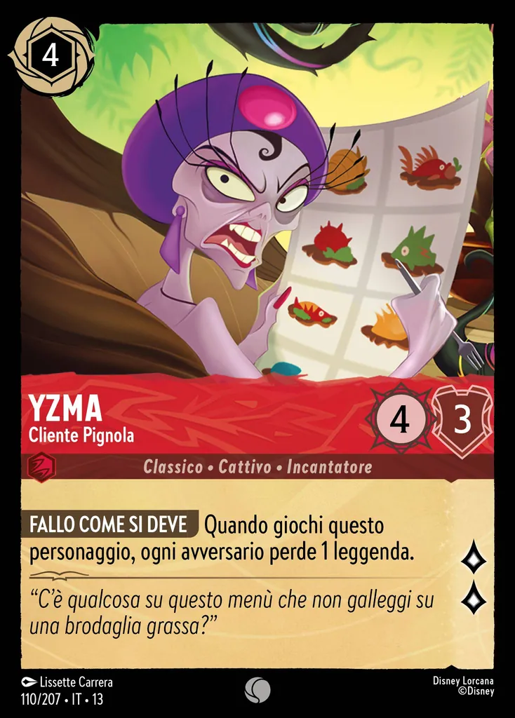 Yzma - Cliente Pignola